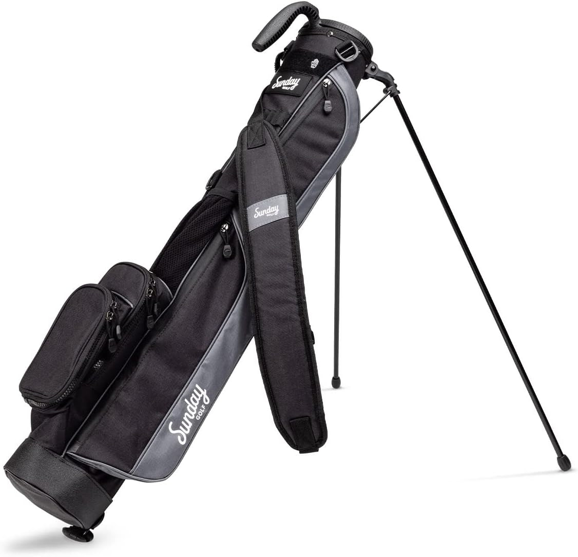 Sunday Golf Loma Bag - Lightweight Sunday Golf Bag with Strap and Stand – Easy to Carry Pitch N Putt Golf Bag – Golf Stand Bag for the Driving Range, Par 3 and Executive Courses, 31 Inches Tall