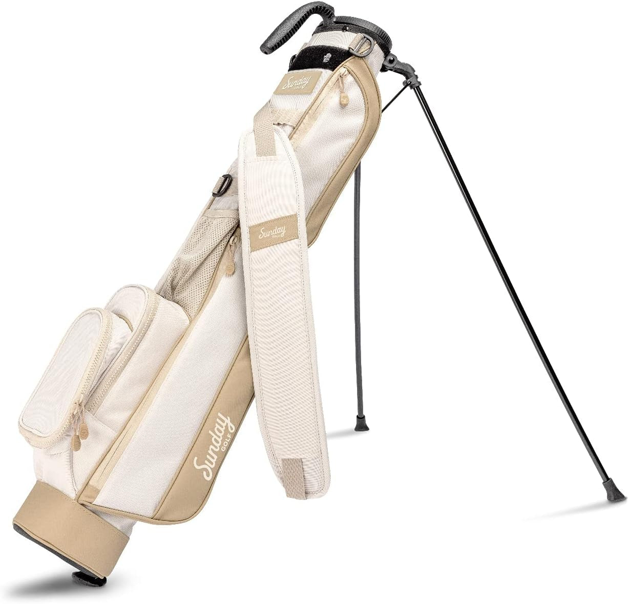 Sunday Golf Loma Bag - Lightweight Sunday Golf Bag with Strap and Stand – Easy to Carry Pitch N Putt Golf Bag – Golf Stand Bag for the Driving Range, Par 3 and Executive Courses, 31 Inches Tall