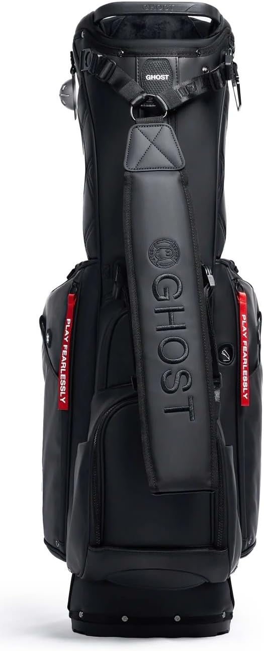 Ghost Golf Stand Bag - Lightweight Golf Bags for Men & Women, 14-Way Dividers with Premium Materials & Magnetic Pocket - Standing Golf Bag Holds 14 Golf Clubs