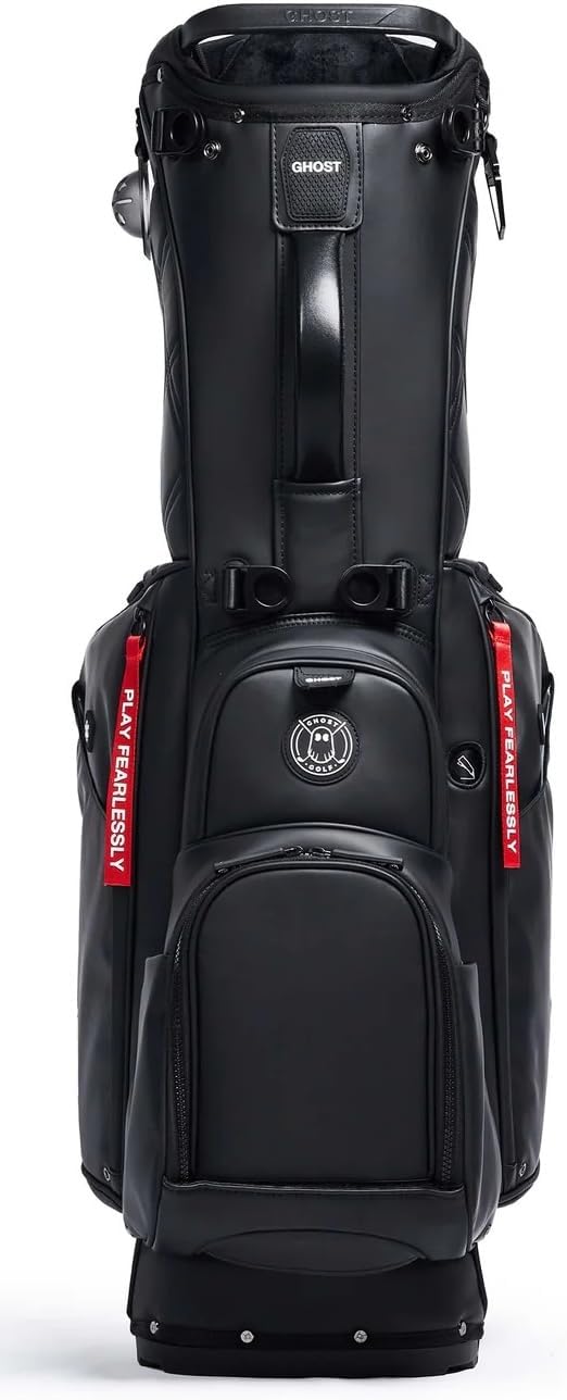 Ghost Golf Stand Bag - Lightweight Golf Bags for Men & Women, 14-Way Dividers with Premium Materials & Magnetic Pocket - Standing Golf Bag Holds 14 Golf Clubs
