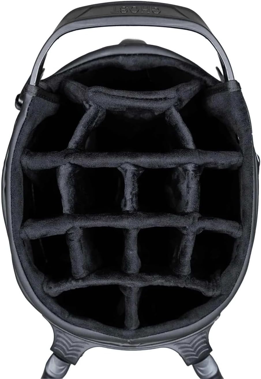 Ghost Golf Stand Bag - Lightweight Golf Bags for Men & Women, 14-Way Dividers with Premium Materials & Magnetic Pocket - Standing Golf Bag Holds 14 Golf Clubs