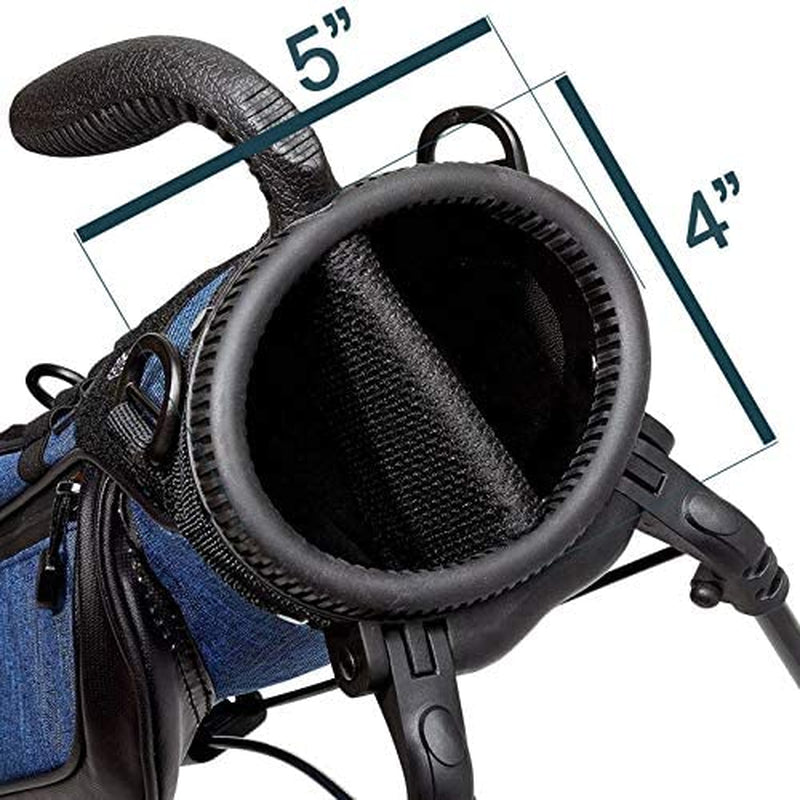 Sunday Golf Loma Bag - Lightweight Sunday Golf Bag with Strap and Stand – Easy to Carry Pitch N Putt Golf Bag – Golf Stand Bag for the Driving Range, Par 3 and Executive Courses, 31 Inches Tall