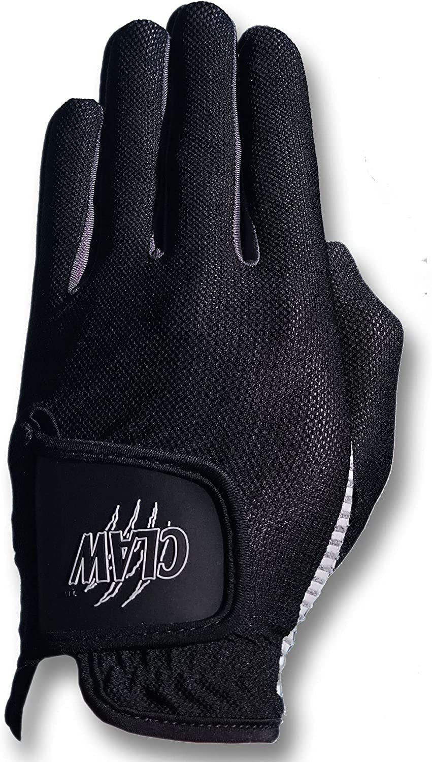 Claw Golf Gloves for Men | Flex-Mesh Design for Cool Ventilation | Lasts 3-5 Times Longer than Leather | Silicone-Web Coating for Maximum Grip | Machine-Washable