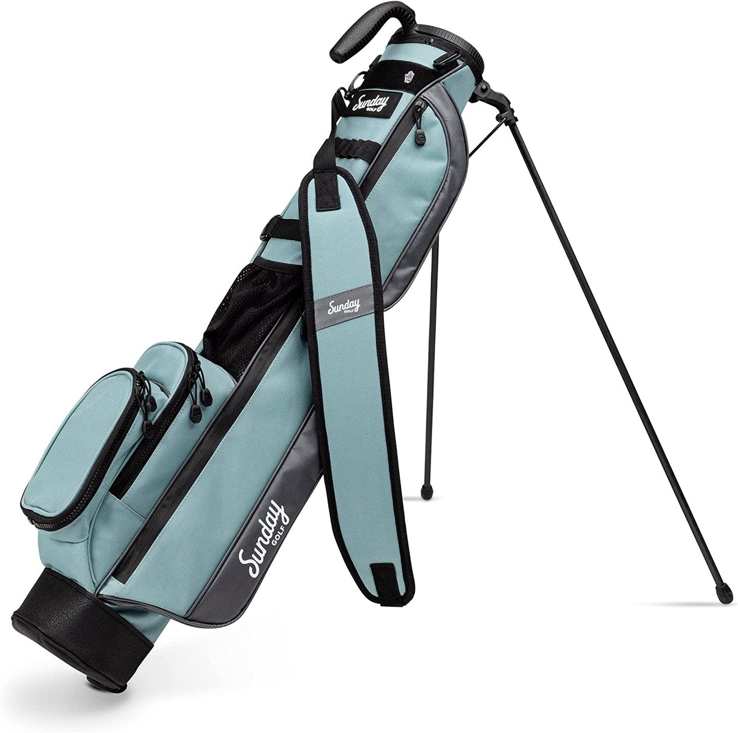 Sunday Golf Loma Bag - Lightweight Sunday Golf Bag with Strap and Stand – Easy to Carry Pitch N Putt Golf Bag – Golf Stand Bag for the Driving Range, Par 3 and Executive Courses, 31 Inches Tall