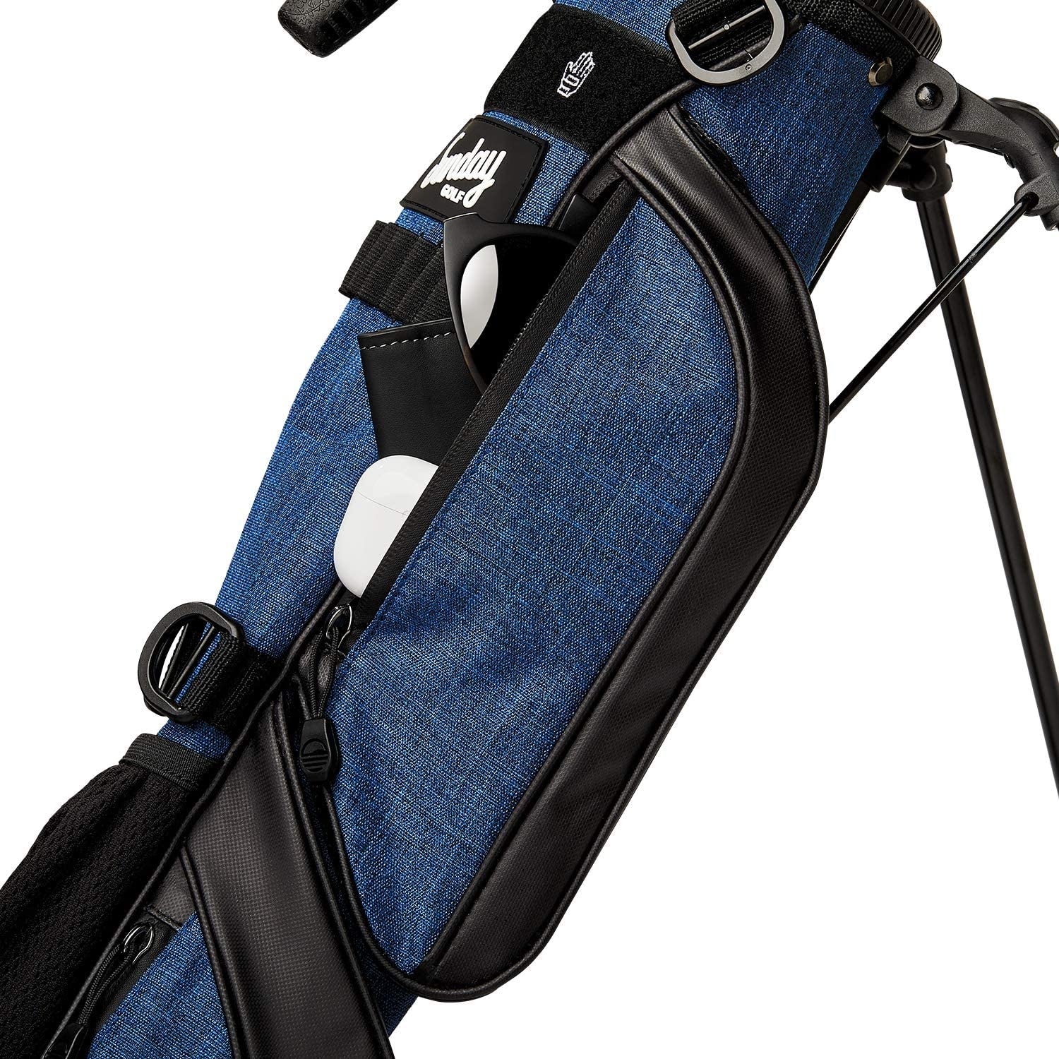 Sunday Golf Loma Bag - Lightweight Sunday Golf Bag with Strap and Stand – Easy to Carry Pitch N Putt Golf Bag – Golf Stand Bag for the Driving Range, Par 3 and Executive Courses, 31 Inches Tall