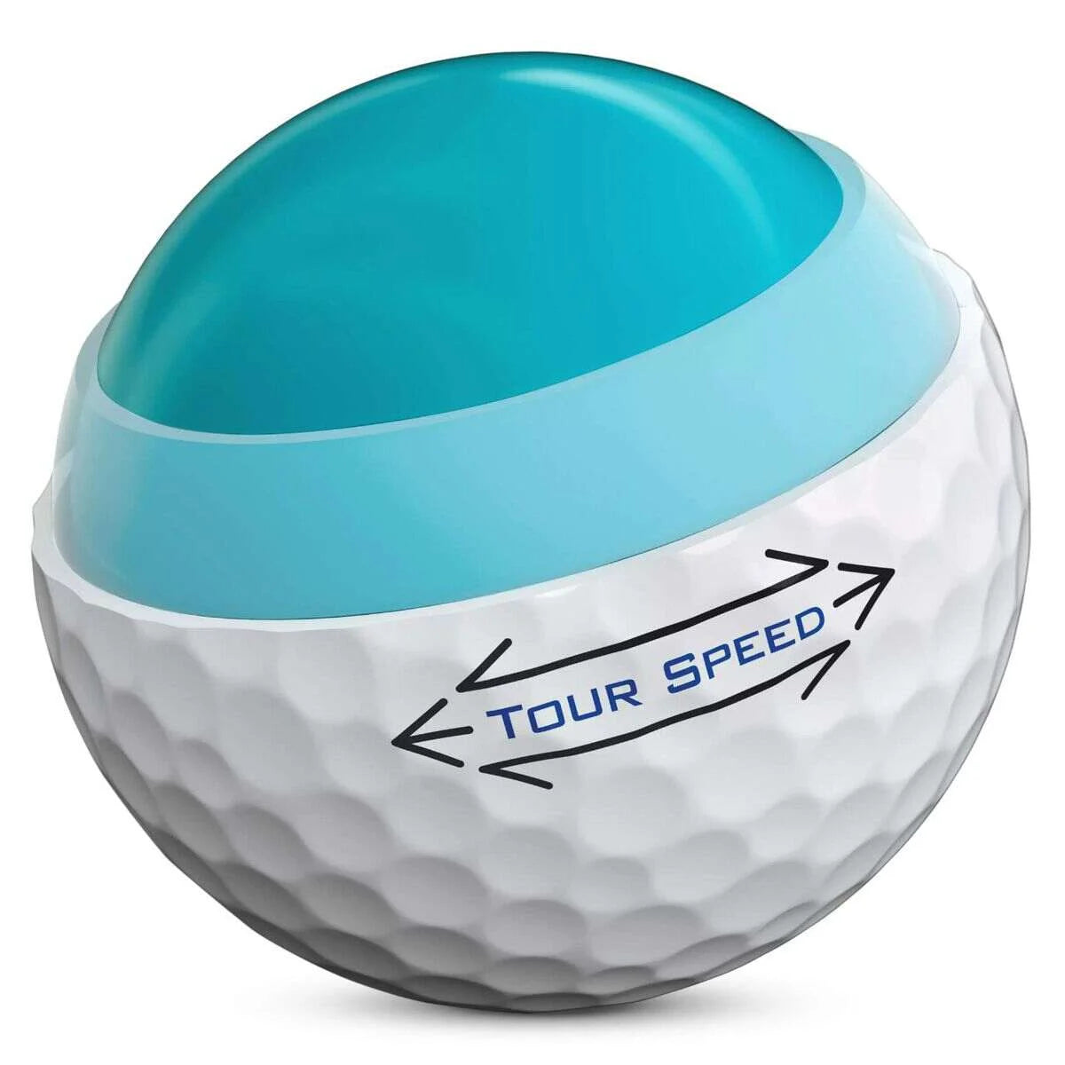 Tour Speed Golf Balls, 12 Pack, White