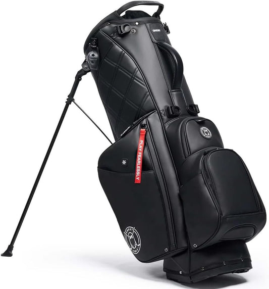 Ghost Golf Stand Bag - Lightweight Golf Bags for Men & Women, 14-Way Dividers with Premium Materials & Magnetic Pocket - Standing Golf Bag Holds 14 Golf Clubs