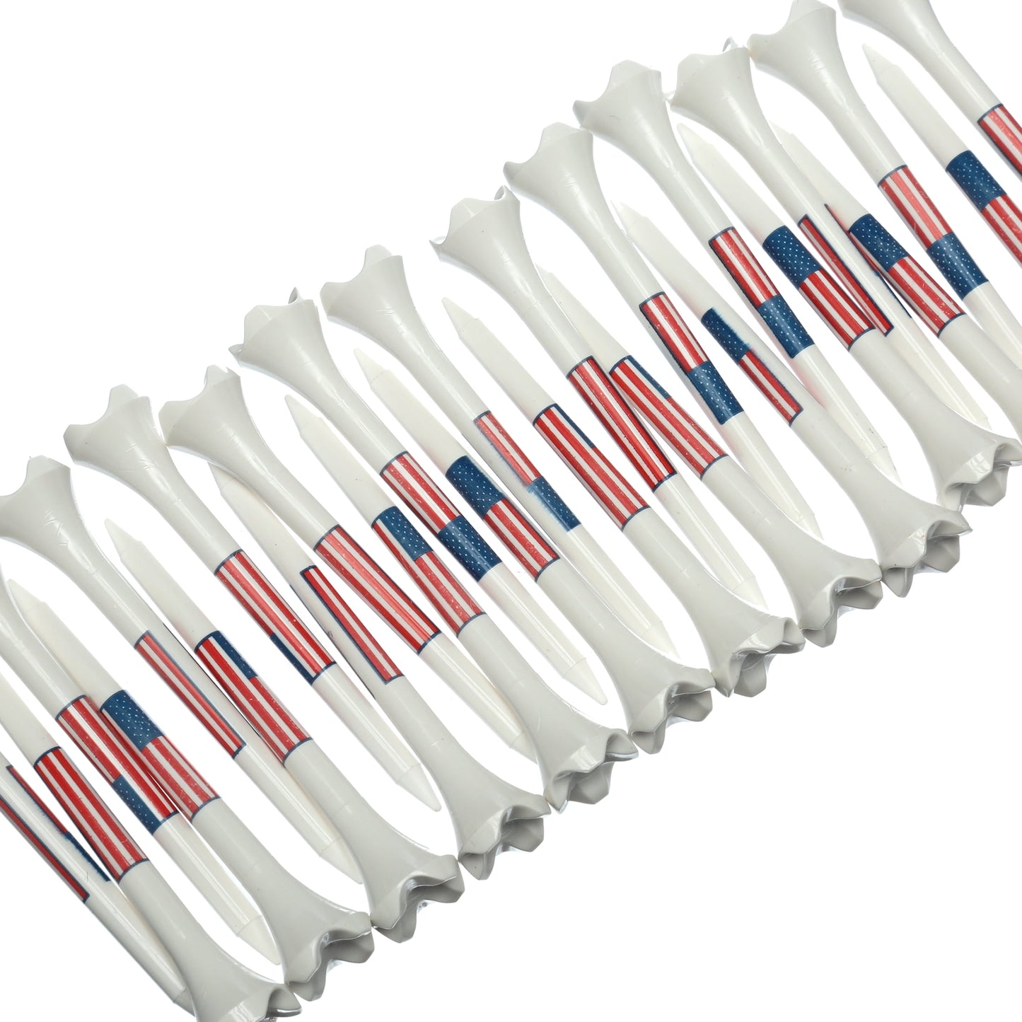 Pride Performance Flag Golf Tees 2.75 Inch, 25 Count