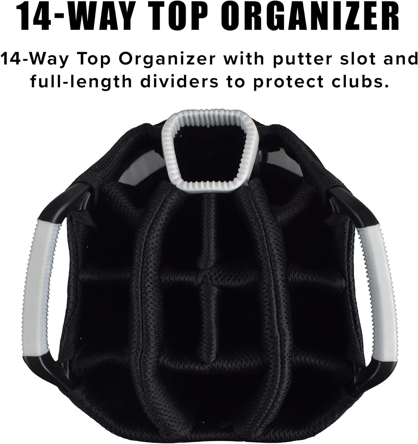 Hot-Z 4.5 Premium 14 Way Divider Golf Cart Bag