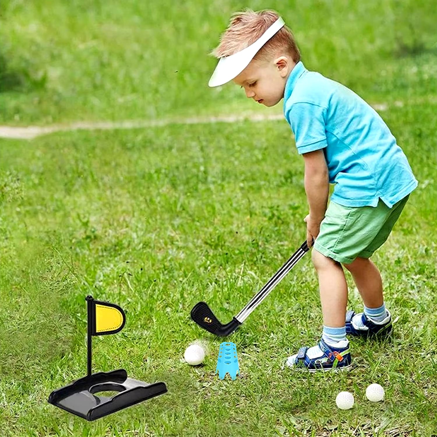 Portable Golf Tee Replacement Golf Mat Tees Golf Home Office Training Golf Tees Golf Ball Nail Simulator Sports Accessories