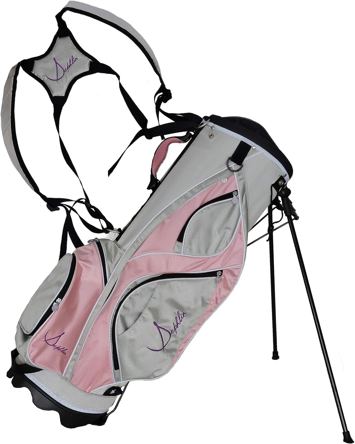 Signature Womens Pink 13 Pieces Golf Clubs and Golf Bag