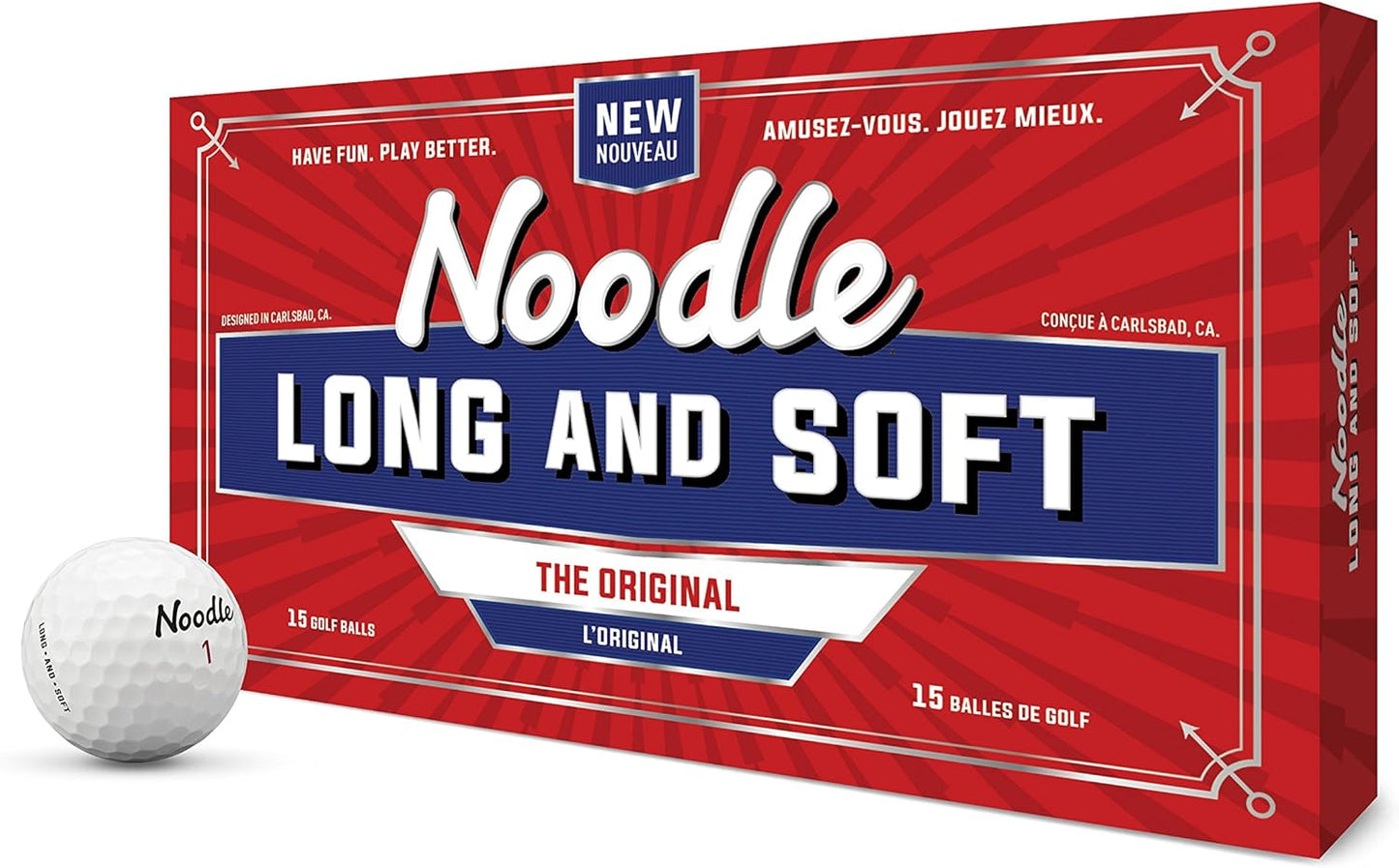 Noodle Long & Soft Golf Balls