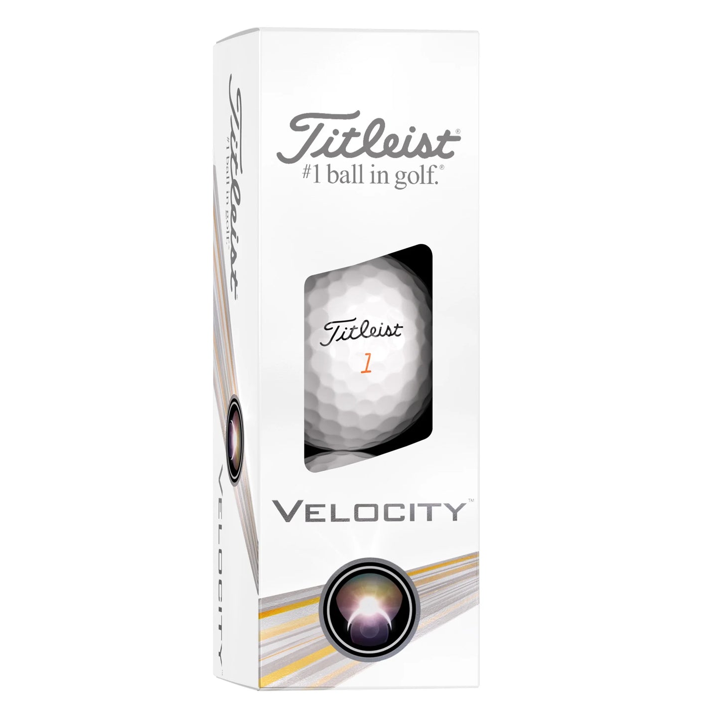 2024 Velocity Golf Balls, 12 Pack, White