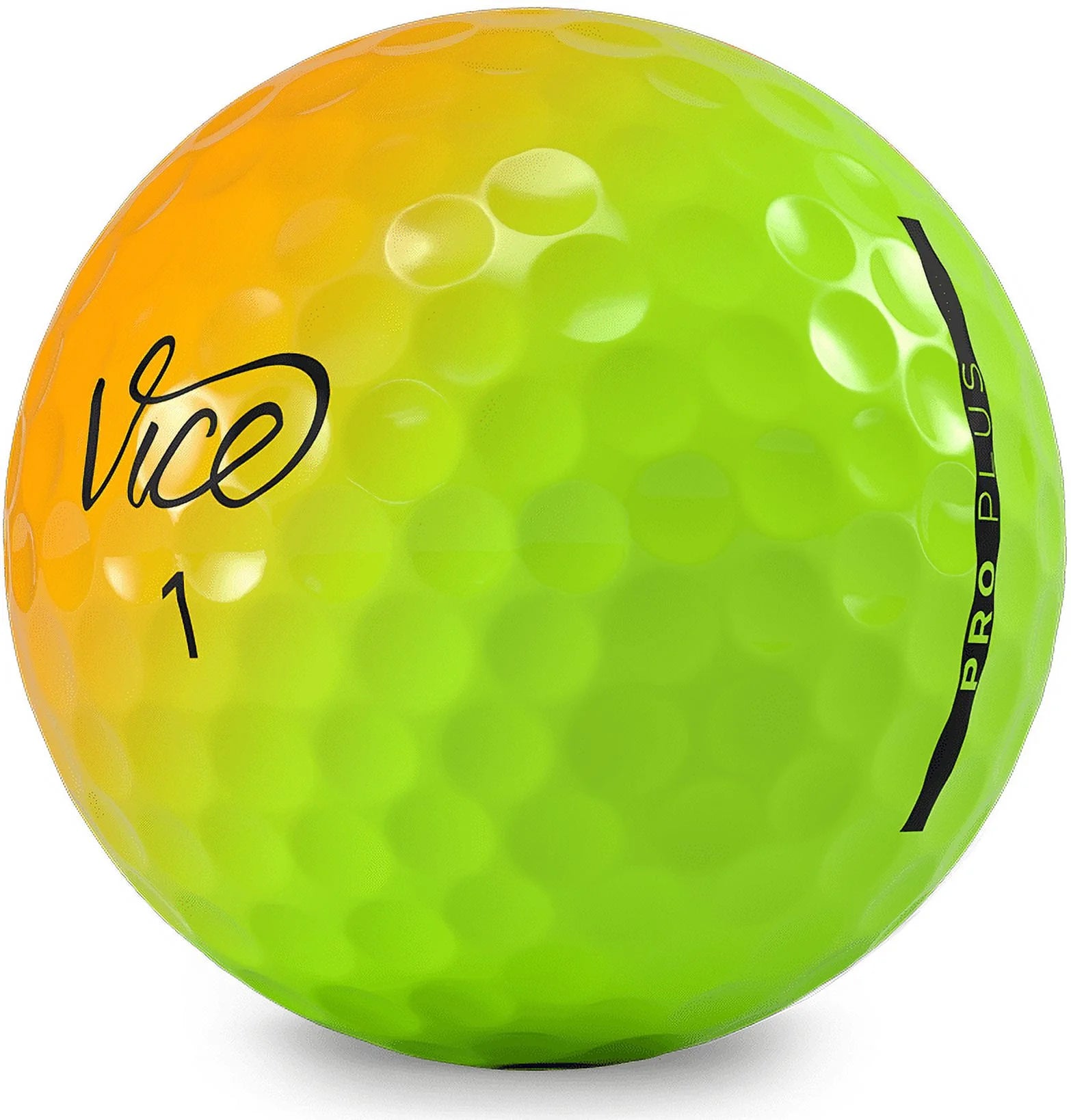 Golf Limited Edition Pro plus Golf Balls|Shade Yellow Orange