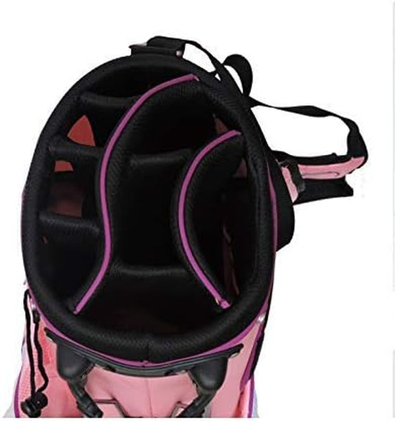 Women Ultra Lite Pink Golf Bag (34" Tall)