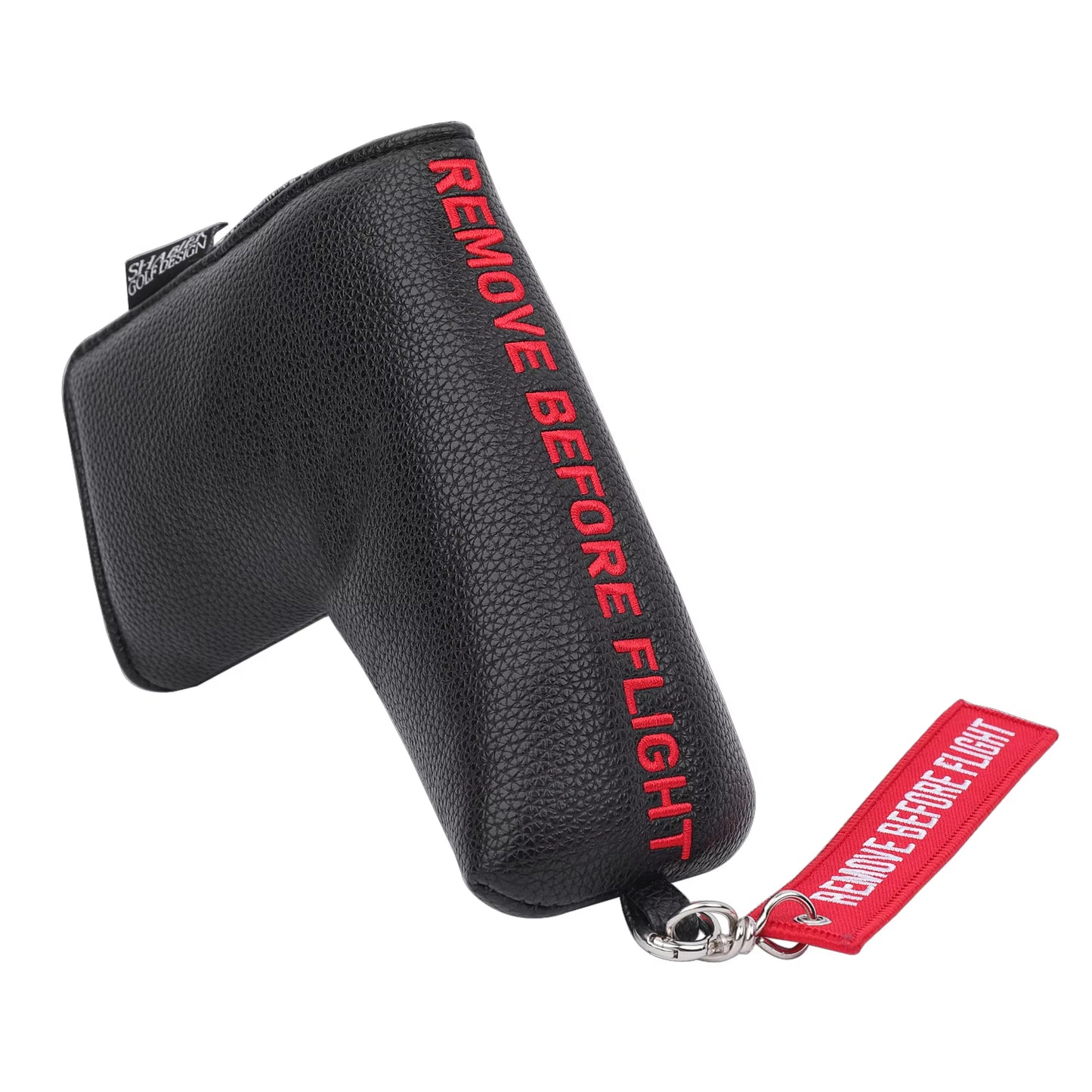 Red Remove before Flight Golf Headcover Golf 460CC Driver Cover Wood Hybrid Mallet Cover