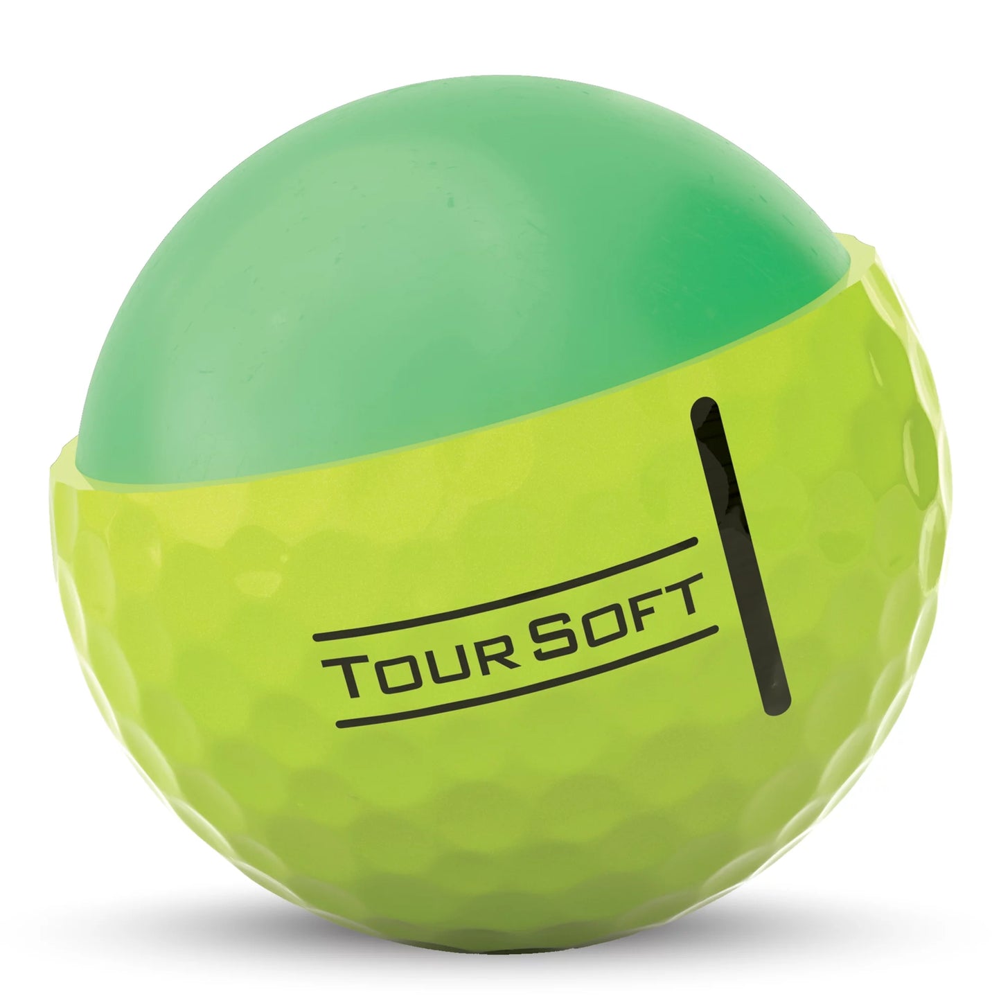 2022 Tour Soft Golf Balls, 12 Pack, Yellow