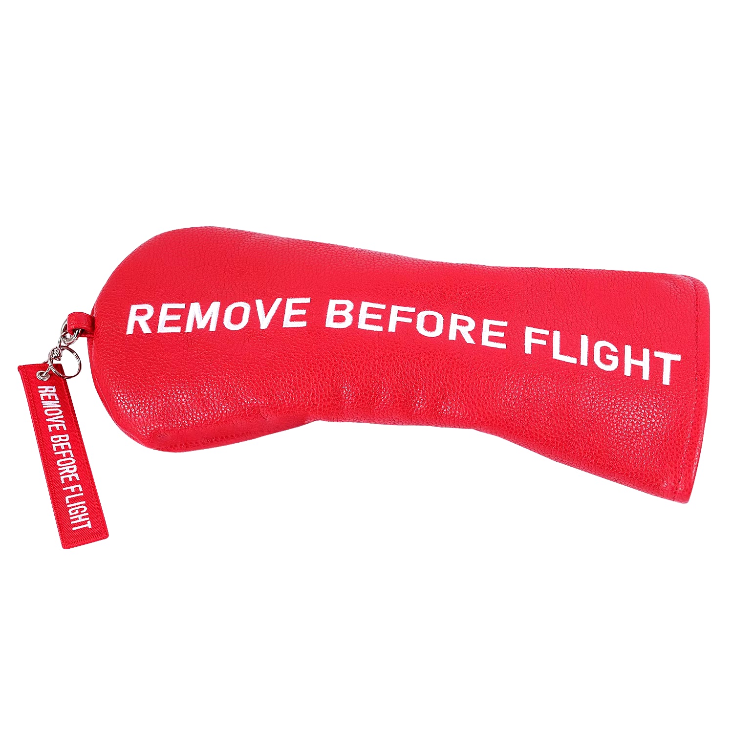 Red Remove before Flight Golf Headcover Golf 460CC Driver Cover Wood Hybrid Mallet Cover