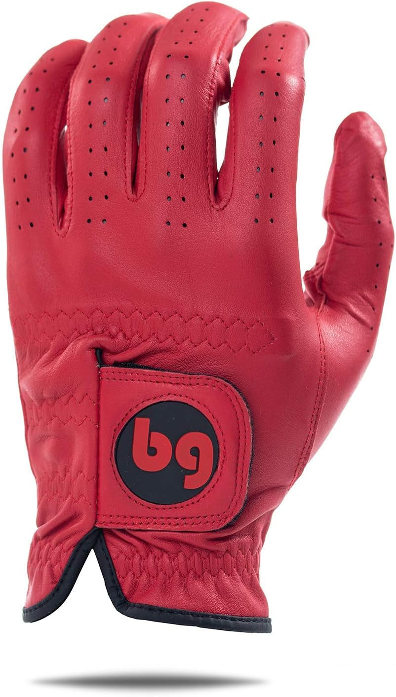 Bender - Mens Golf Glove, Durable Leather Golf Gloves, Unique Golf Gloves