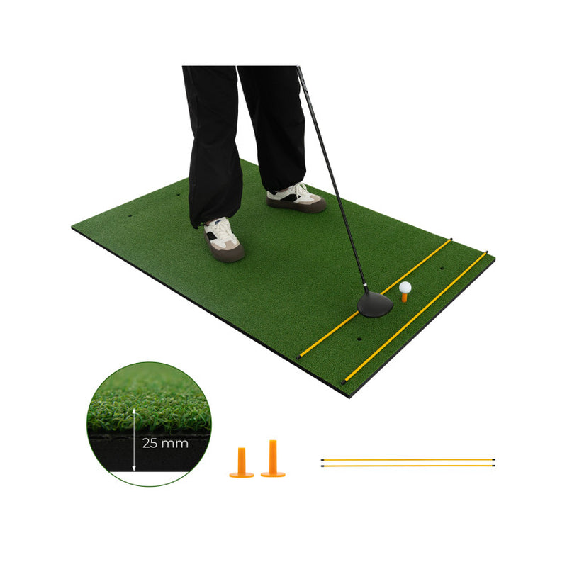 5 X 3 Ft Artificial Turf Grass Practice Mat for Indoors and Outdoors