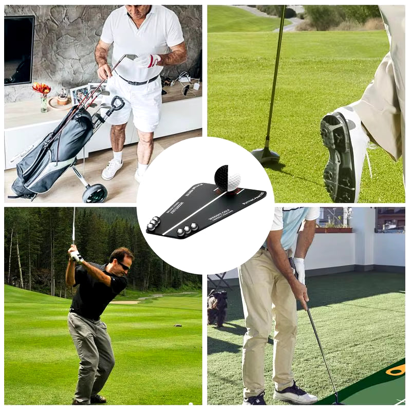 Golf Putting Track Board Golf Putter Green Practice Board Golf Putter Trajectory Balancer for Golf Training Aid Equipments