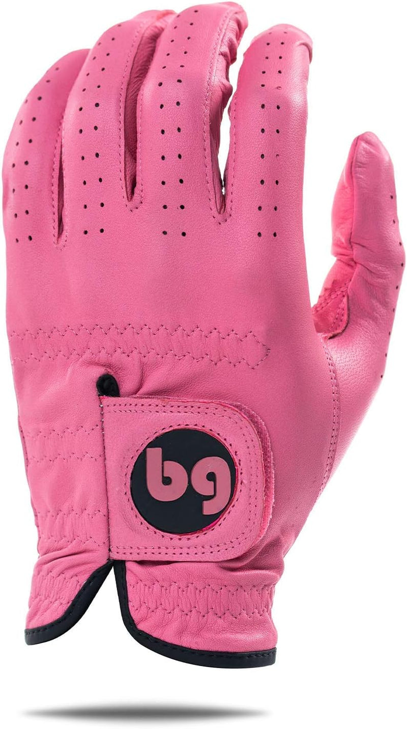 Bender - Mens Golf Glove, Durable Leather Golf Gloves, Unique Golf Gloves