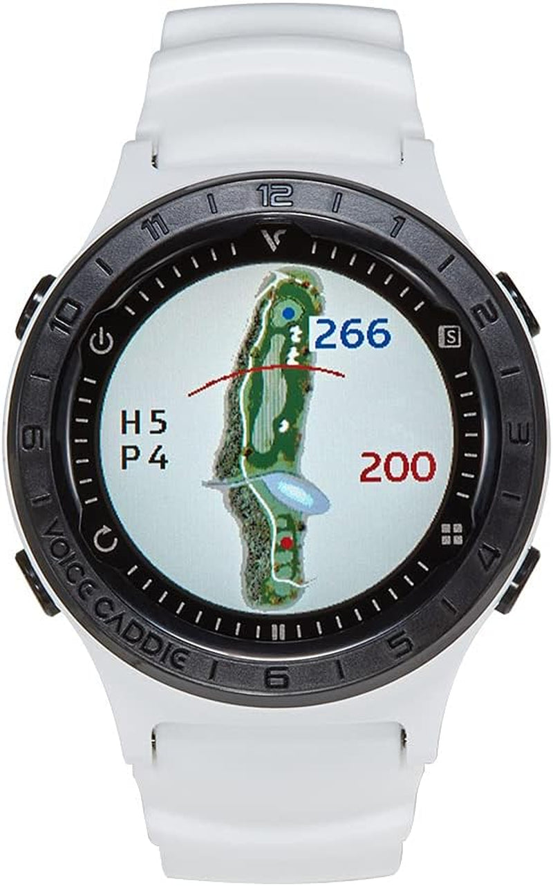 A2 Hybrid Golf GPS Watch Power Bundle | Includes  Portable Charger & HD Tempered Glass (X2) | Golf Watch for Men & Women | Slope Mode, Color Touchscreen | Green Undulation