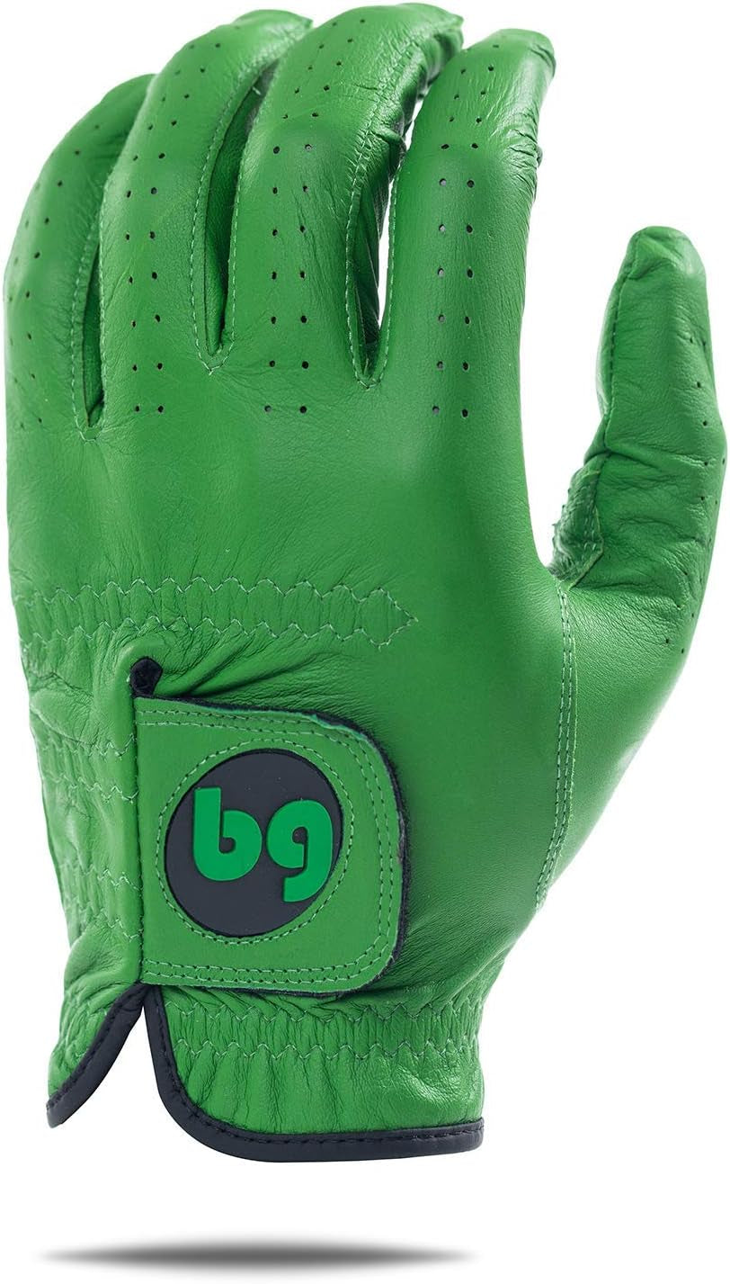 Bender - Mens Golf Glove, Durable Leather Golf Gloves, Unique Golf Gloves