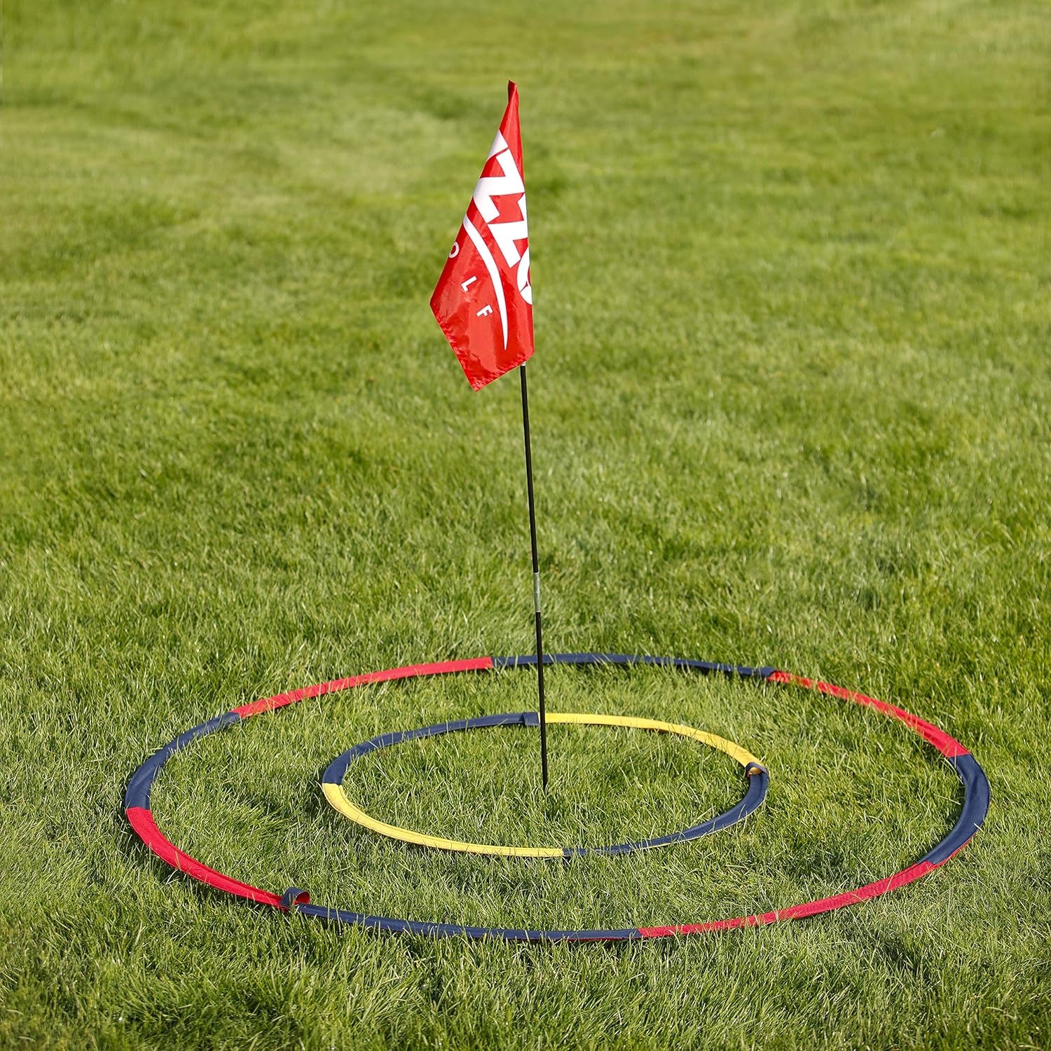 Golf Backyard Bullseye Golf Practice Set (2 Piece) - Backyard Golf Practice Range with Foam Practice Golf Balls