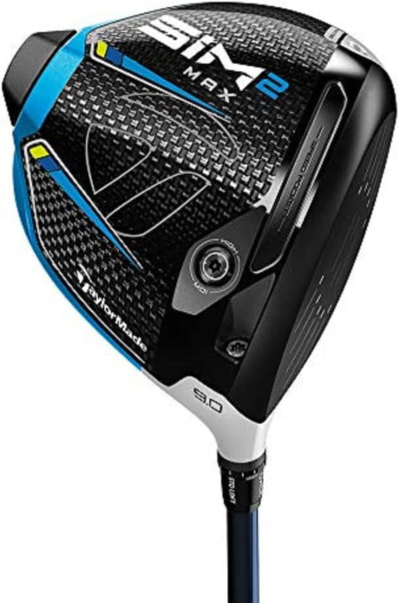 Taylormade Golf SIM 2 MAX DRIVER 10.5 DEGREE MENS RIGHT HAND GRAPHITE STIFF