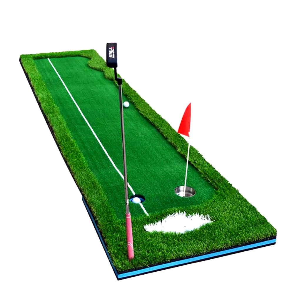 Indoor Golf Mats Putting Green Golf Practice Green Golf Training Aids with Size 0.5X3M and 0.75X3M for Choice