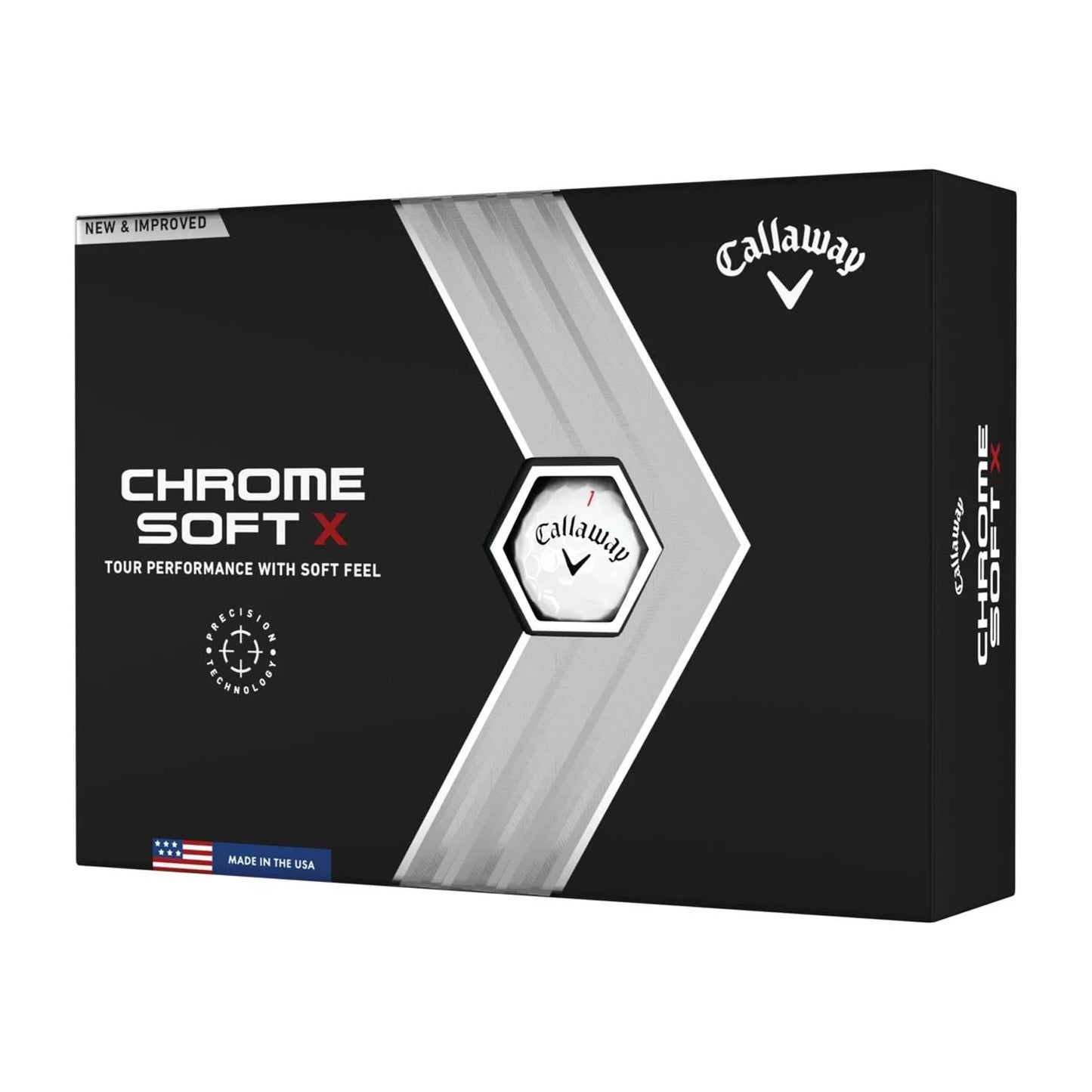 Chrome Soft X Golf Balls 12Pk White