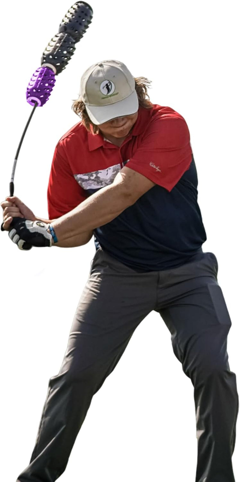 Golf Training Aid and Warm up Equipment, Golf Swing Trainer, Improves Swing Speed & Accuracy, Increase Swing Speed, Wind Resistance, Adjustable Pineapples