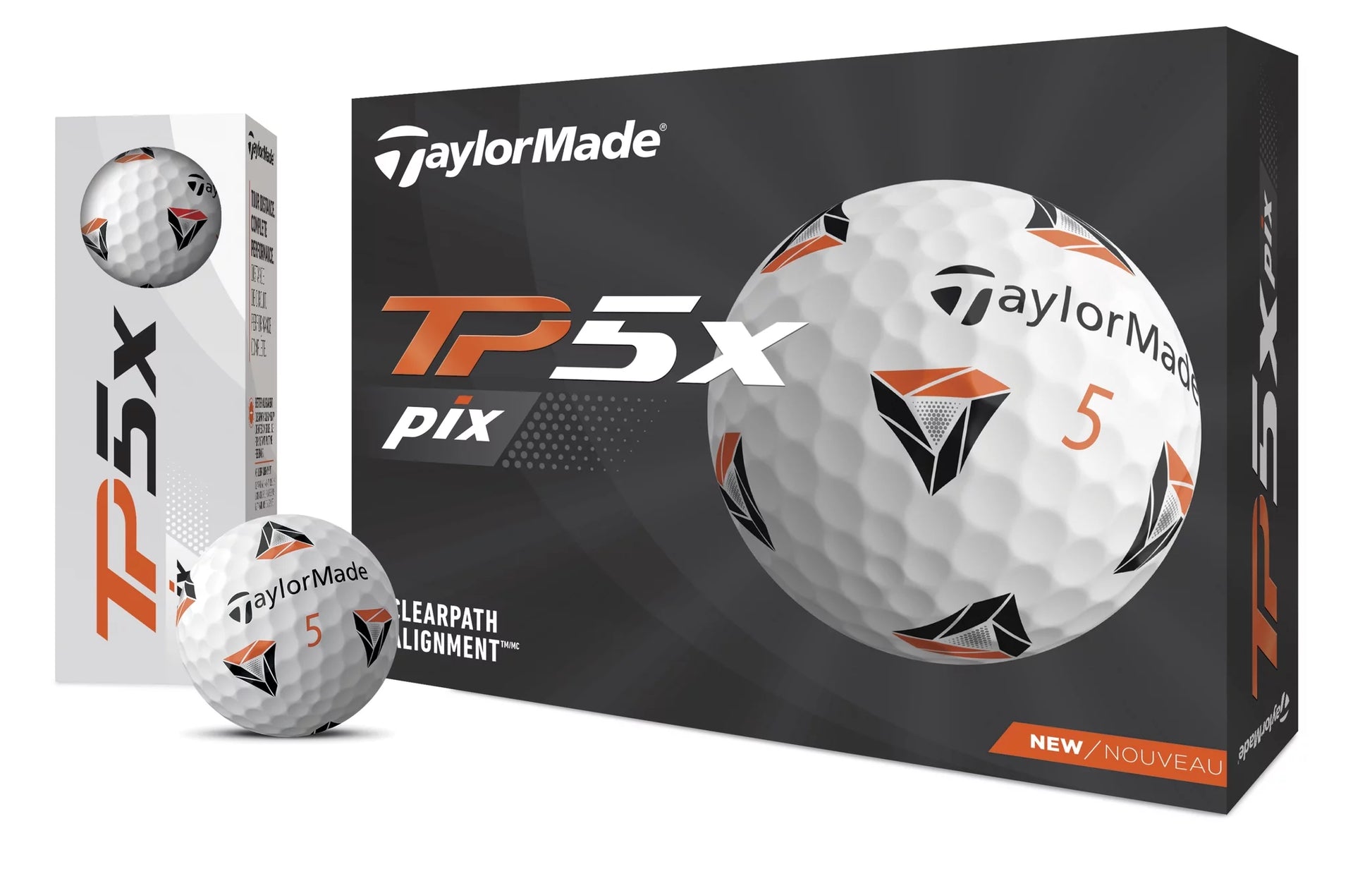 2021 Tp5X Pix Golf Balls White