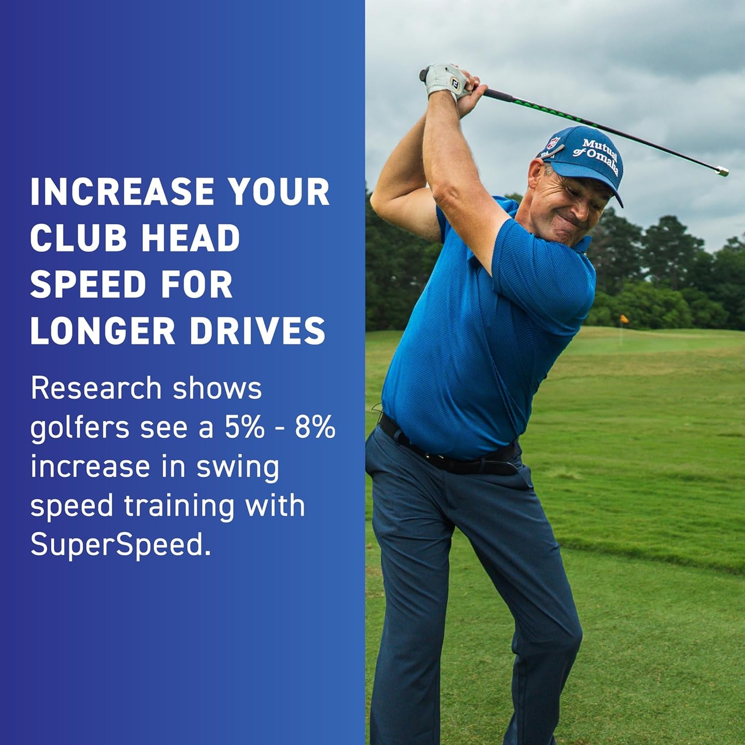 Superspeed Golf | Swing Speed Training System | Gain Swing Speed and 20 Yards | Speed Sticks™ Used by Padraig Harrington | Includes Online Training