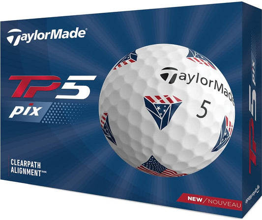 TP5 & Tp5X Golf Balls (White, Yellow, Pix)