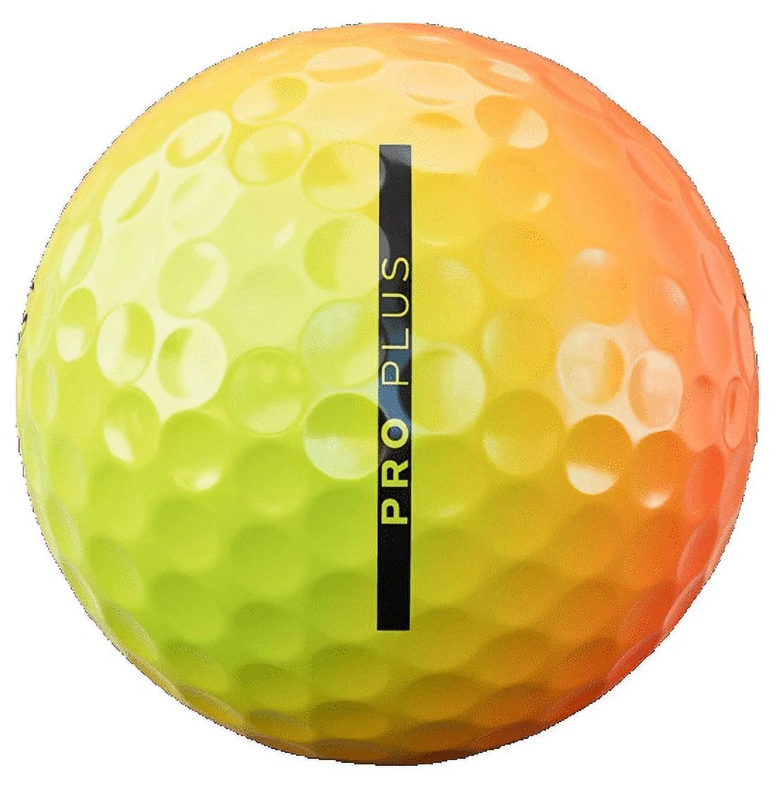 Golf Limited Edition Pro plus Golf Balls|Shade Yellow Orange