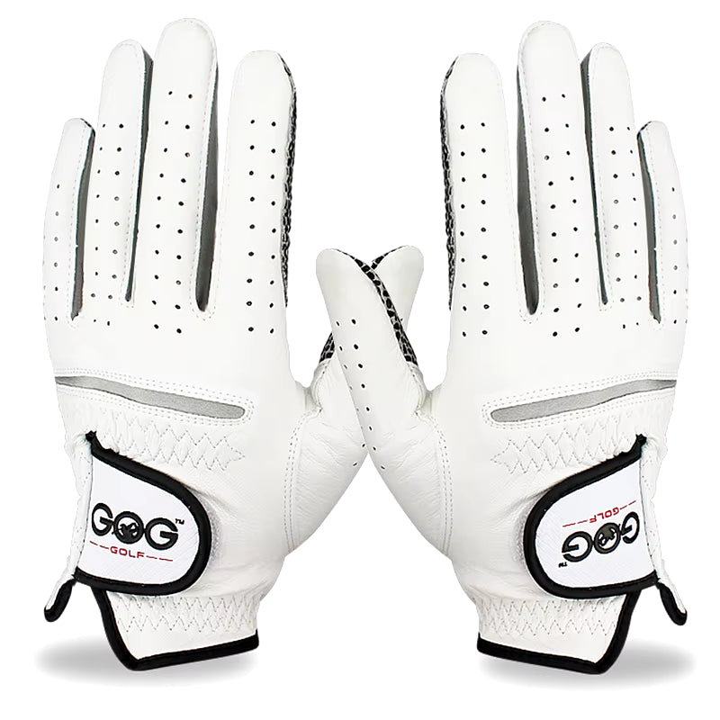 Genuine Leather Golf Gloves Men'S Left Right Hand Soft Breathable Pure Sheepskin Golf Gloves Golf Accessories