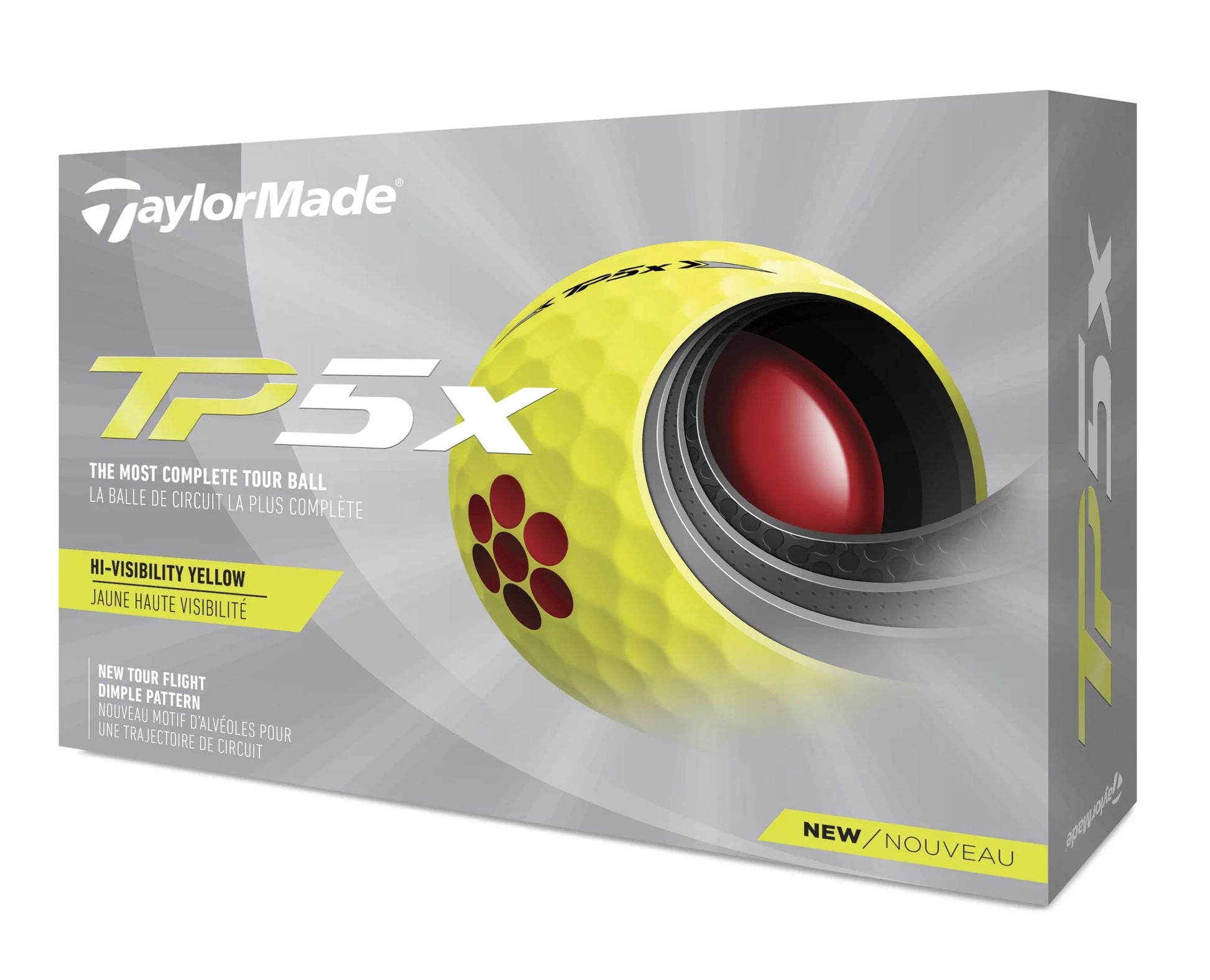 Tp5X Golf Balls Yellow