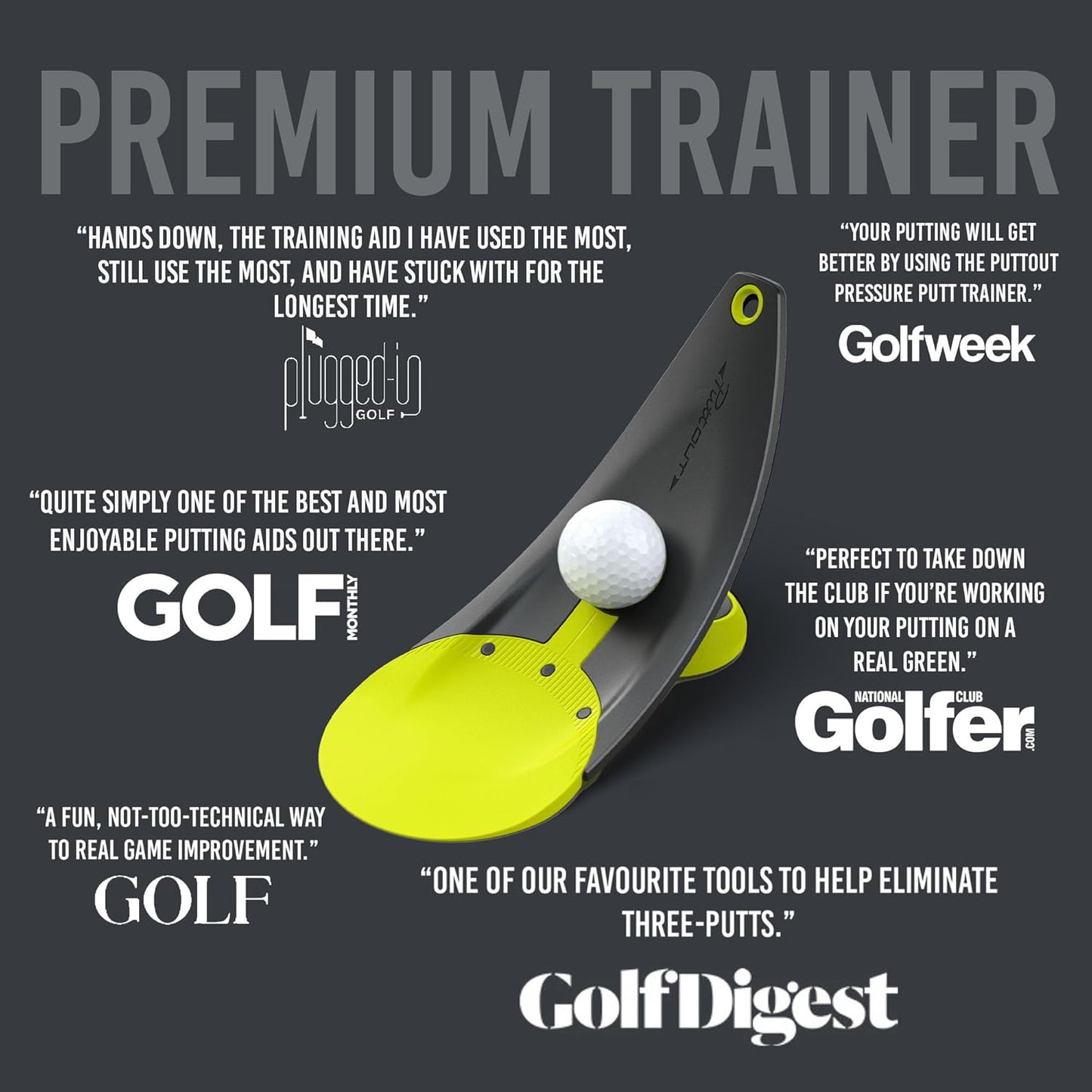 Premium Pressure Putt Trainer - Perfect Your Golf Putting