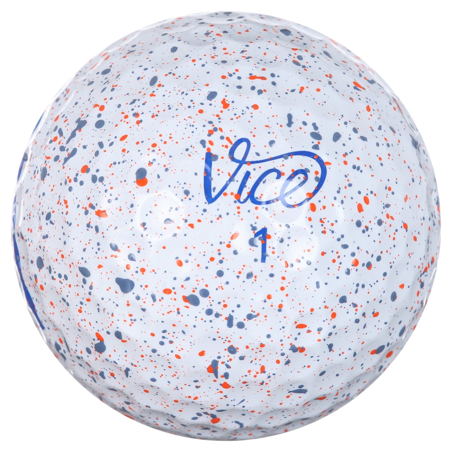 Pro Red & Blue Drip Golf Balls - 1 Dozen