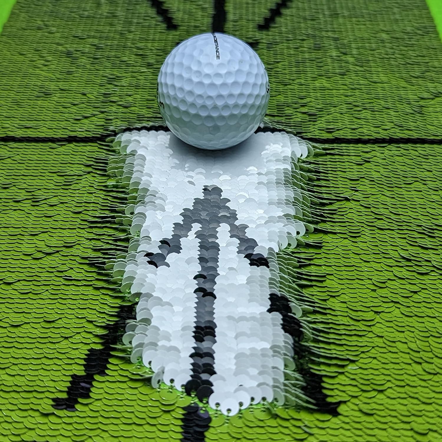 Birdie Mat Pro Premium Swing Training Mat for Analyzing Swing Path and Ball Impact