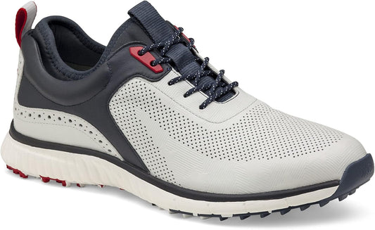 Men'S XC4 H1-Luxe Hybrid Golf Shoes | Waterproof Leather | Lightweight | Memory-Foam Cushioning