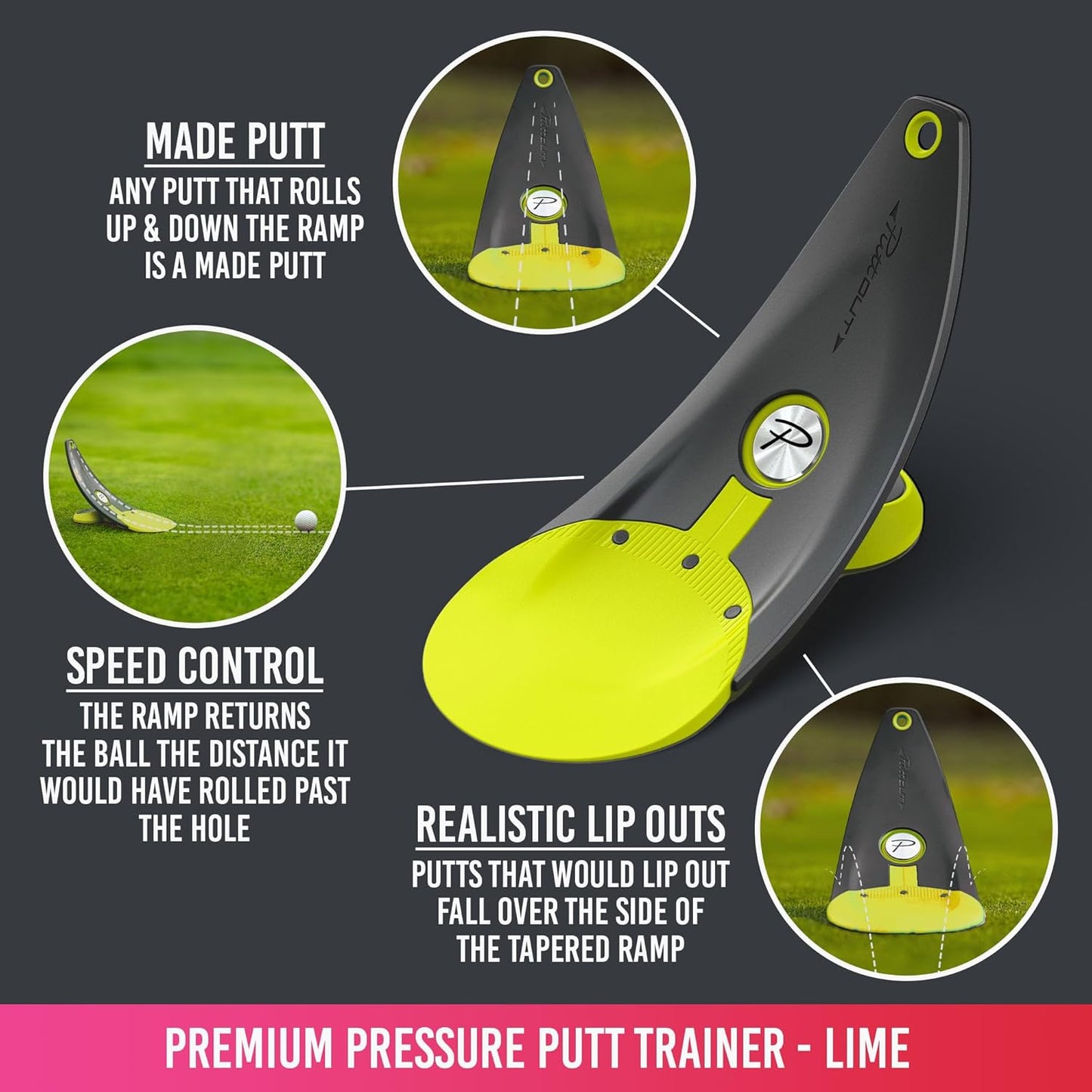 Premium Pressure Putt Trainer - Perfect Your Golf Putting