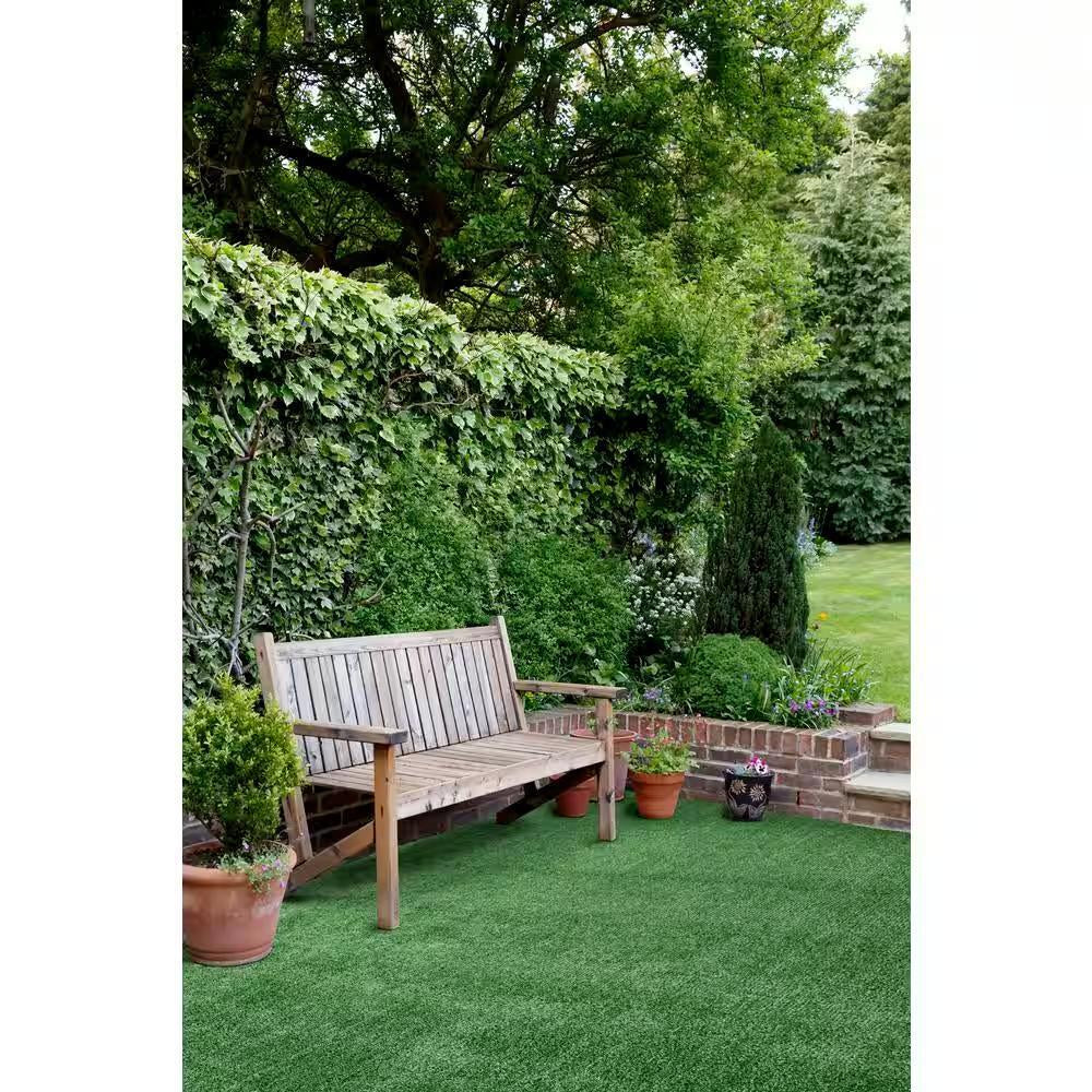 New Green Artificial Grass Rug 6 Ft. X 8 Ft. Patio Deck Indoor Outdoor Landscape