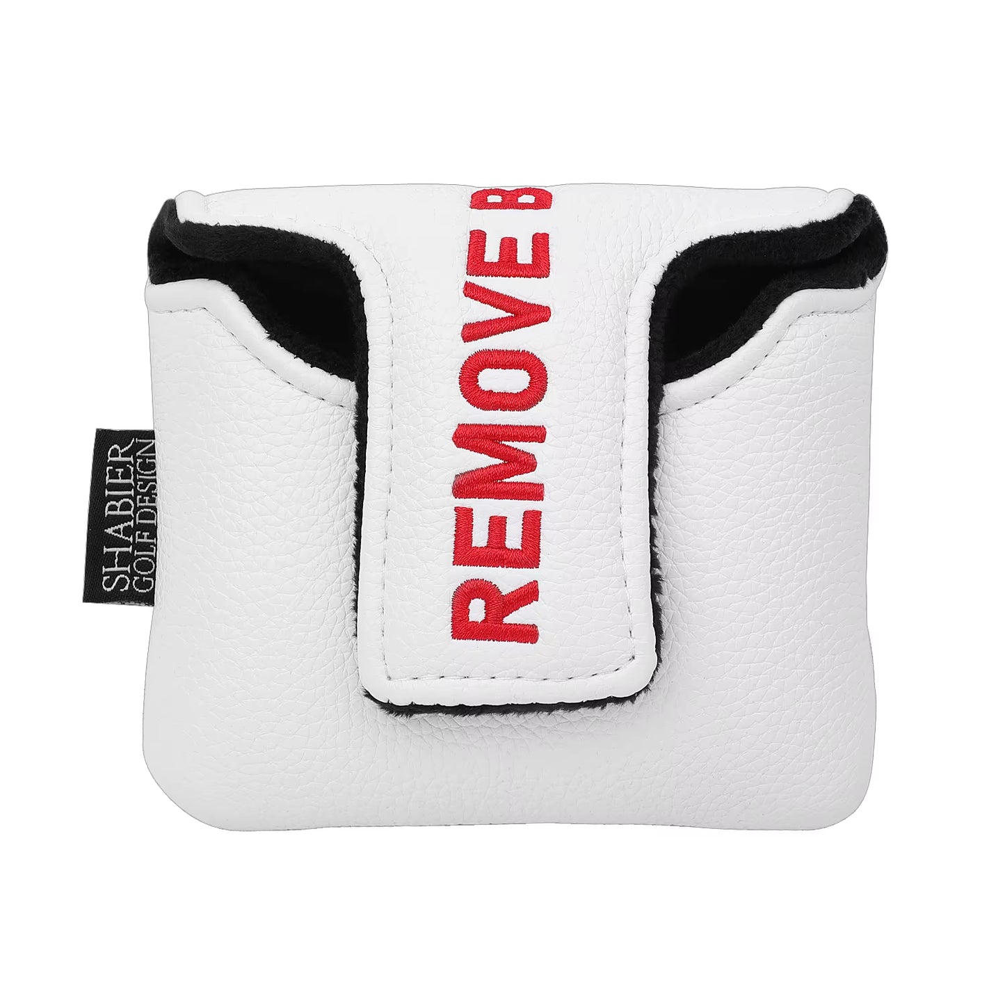 Red Remove before Flight Golf Headcover Golf 460CC Driver Cover Wood Hybrid Mallet Cover