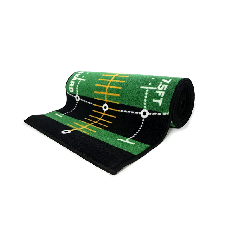 Indoor Golf Putting Training Mat Washable Anti-Slip Green Practice Golf Putting Mat