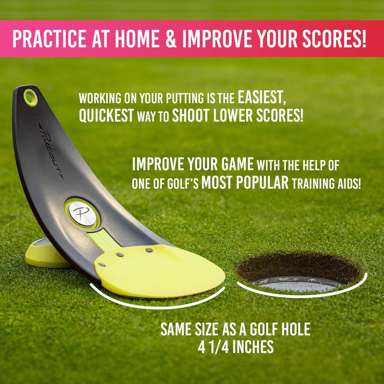 Premium Pressure Putt Trainer - Perfect Your Golf Putting