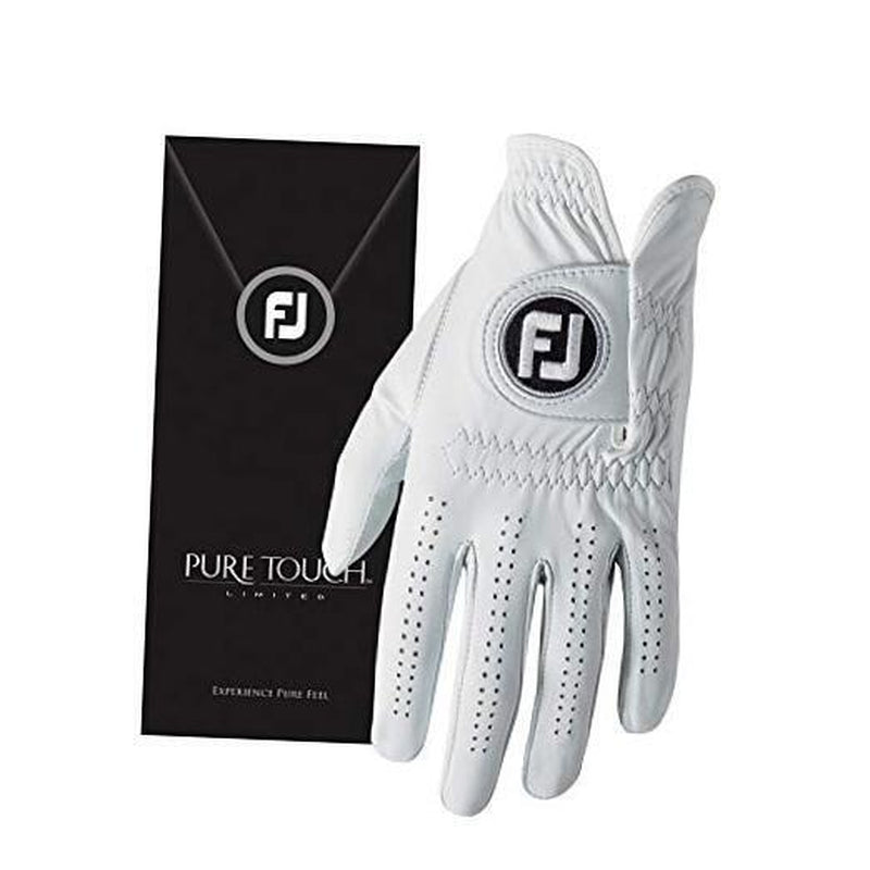 Men'S Pure Touch Limited Golf Gloves Large White Left