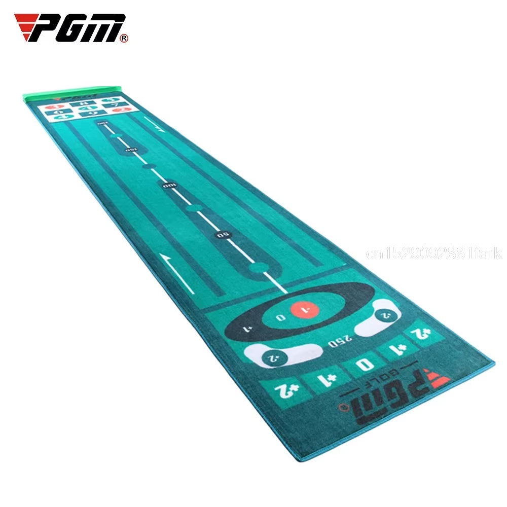 3M Golf Putting Mat Thick Smooth Practice Putting Carpet Rug Practice Set Ball Return Golf Putting Green for Indoor Home Office